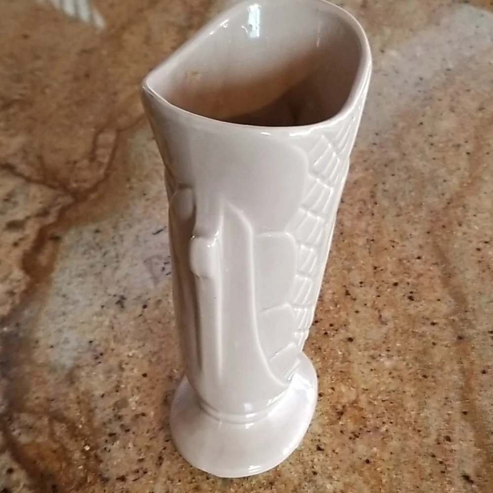 VTG Shawnee Pottery Vase beige Shawnee USA - Picture 2 of 10